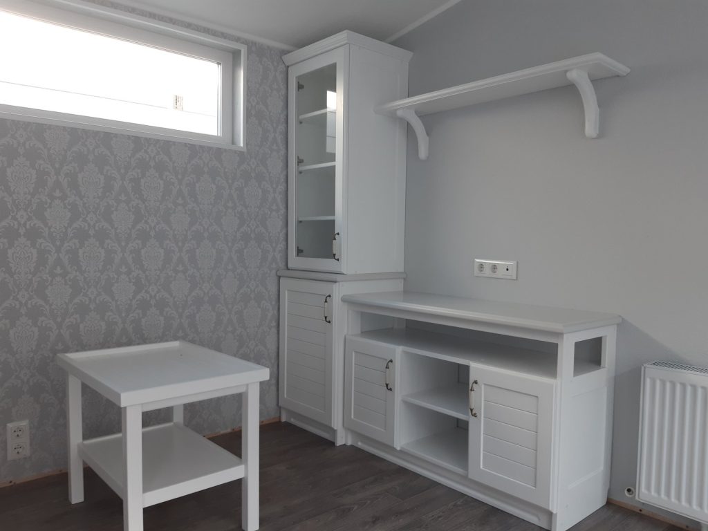 Mobilheim 48 m² für Dauerwohnen – Big Brother – Buderus, VEKA, Kerrafront, schlüsselfertig