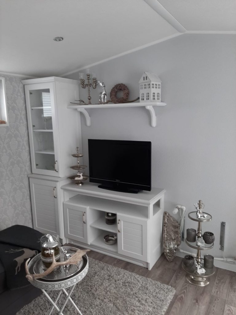 Mobilheim 48 m² für Dauerwohnen – Big Brother – Buderus, VEKA, Kerrafront, schlüsselfertig