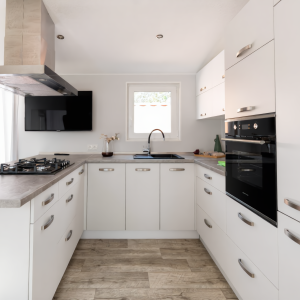 Alternative view of Luxus Mobilheim Liberty 11 x 4 m – Ganzjahreshaus mit Badewanne & Klima