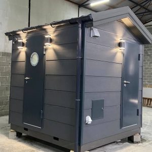 Einzel-Sanitärmodul (GlossCamp)